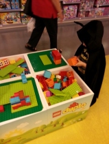 Batman at Lego store