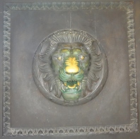 Lucky Lion Door at Parthenon