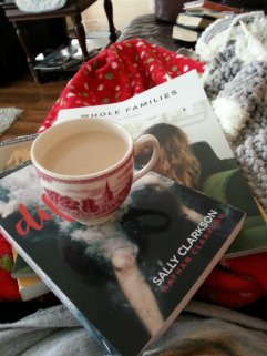 sick day reading and tea